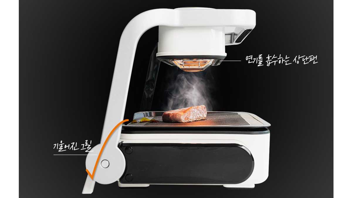 <더블그릴>로 집에서 즐기는 BBQ I 연기는 흡수하고 육즙은 가두고 