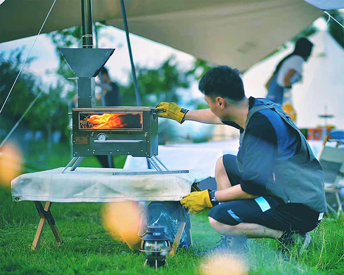 [All-in-One Stove No Extras Needed] The Ultimate Camping Heater!