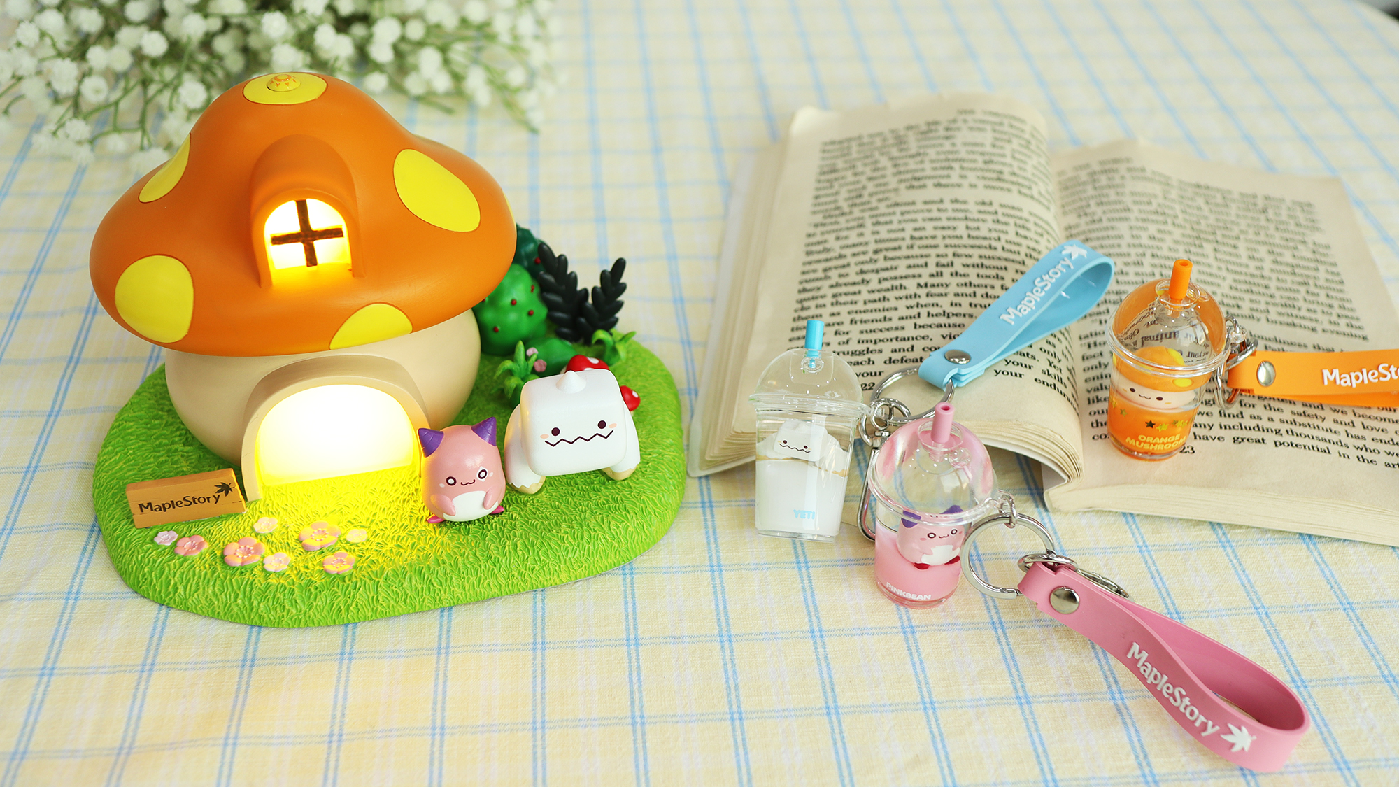 [메이플스토리]귀여움으로 무장한 몬스터들이 내 일상으로! 무드등&키링