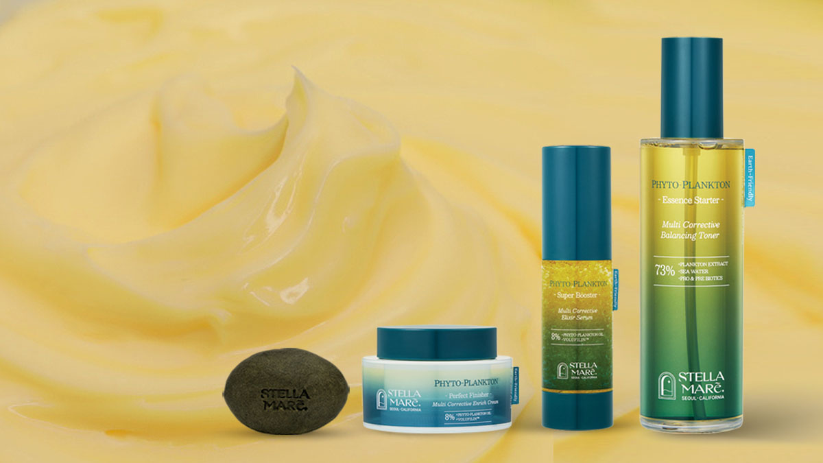 [26 Types - Anti-Aging Tested] The Anti-Aging Experts’ Choice #Stellamare Phytoplankton 4-Piece Skincare Set