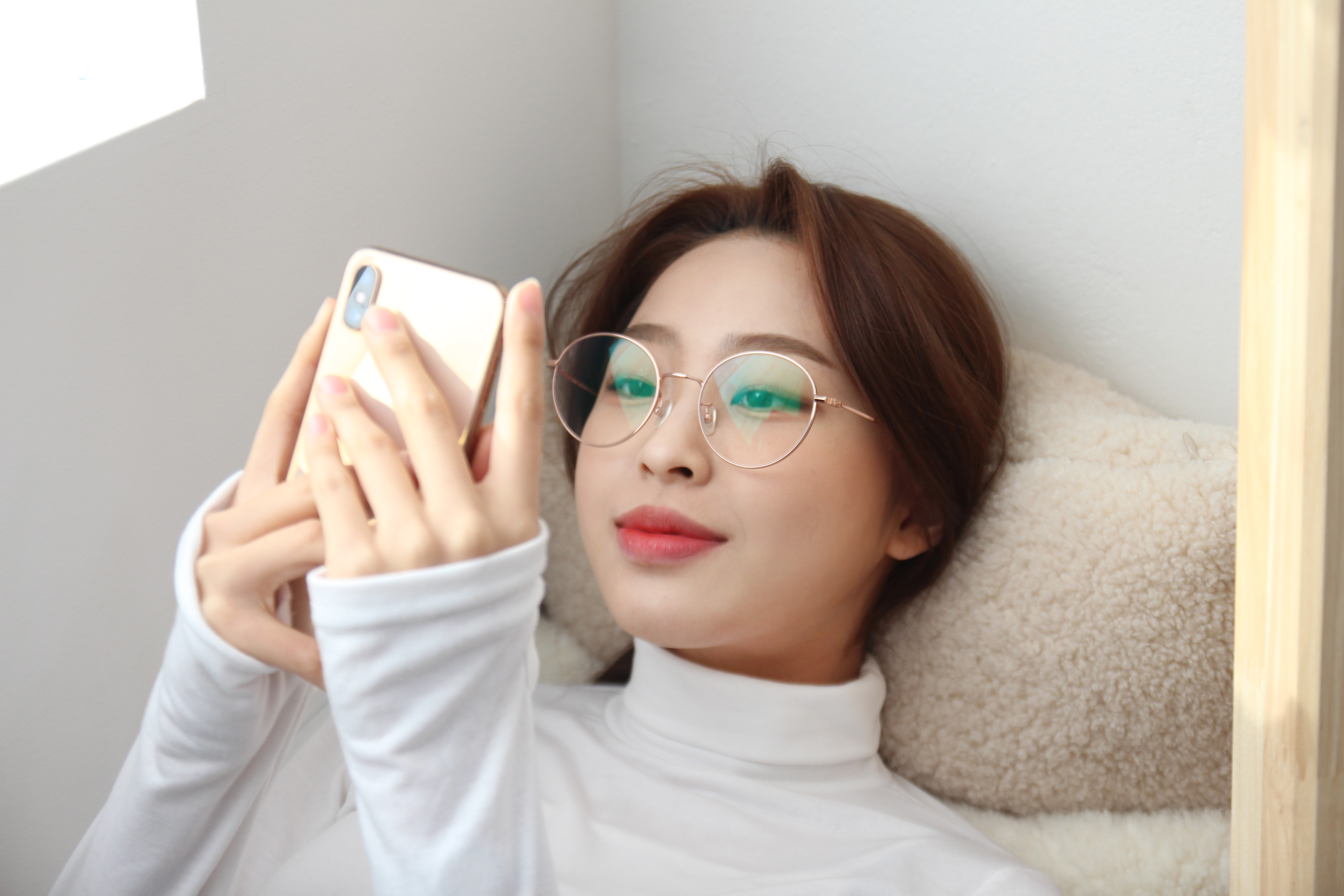 디자인과 눈보호를 동시에 블루라이트 자외선 근적외선 차단 안경