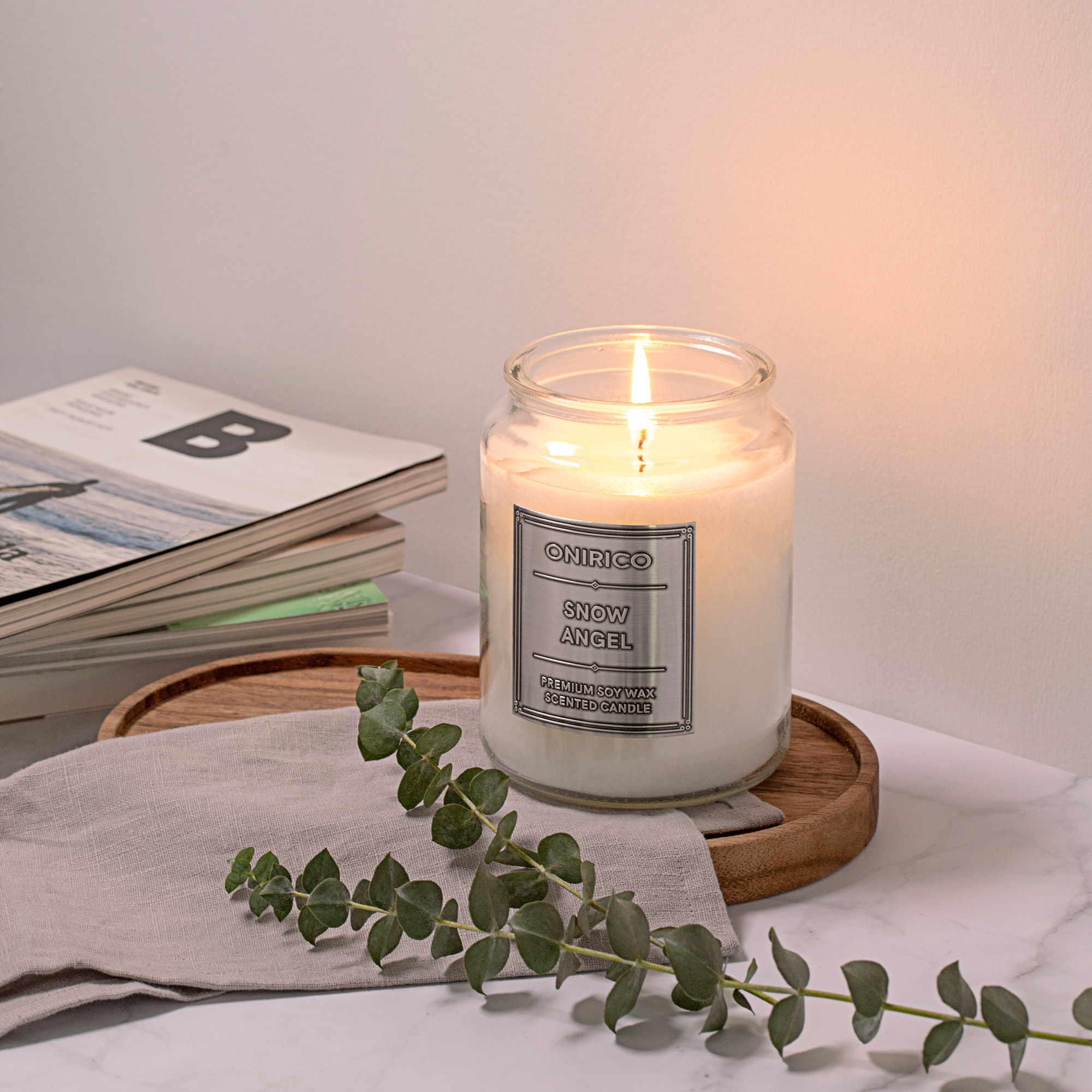 [진짜 퍼퓸 향초] 향수 향료를 담은 ONIRICO 100% 소이 캔들