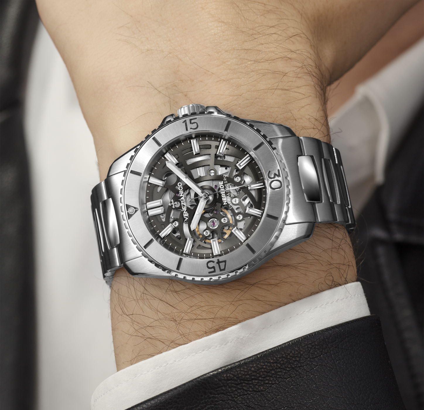 [250개한정] 해외마니아들이 열광한 스켈레톤 다이버시계, 베네치아니코