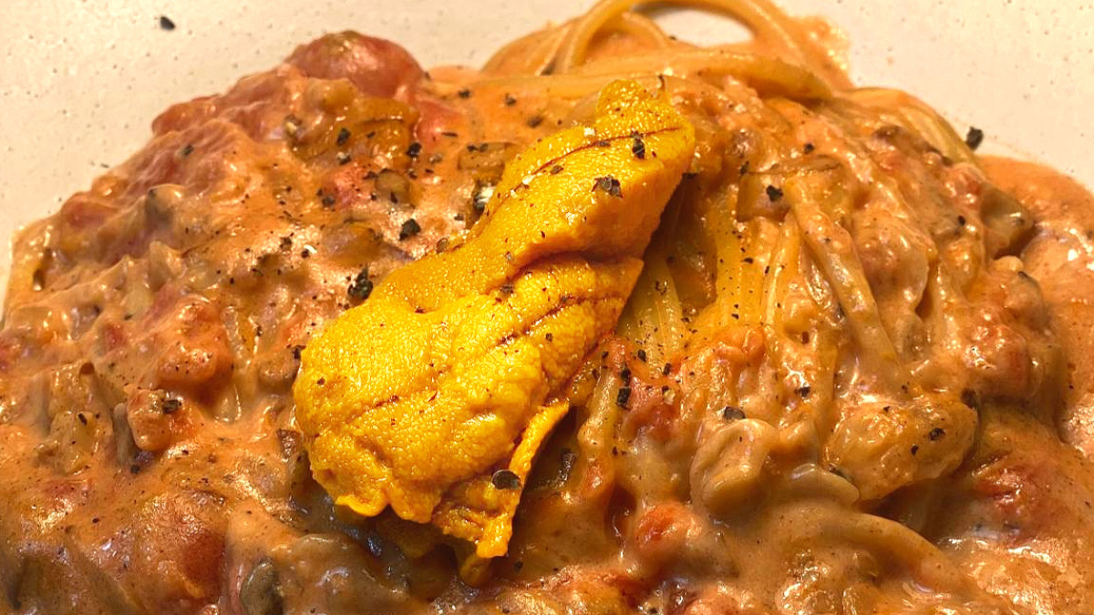 [3rd Round / Signature Pasta] Sea Urchin Rose Pasta