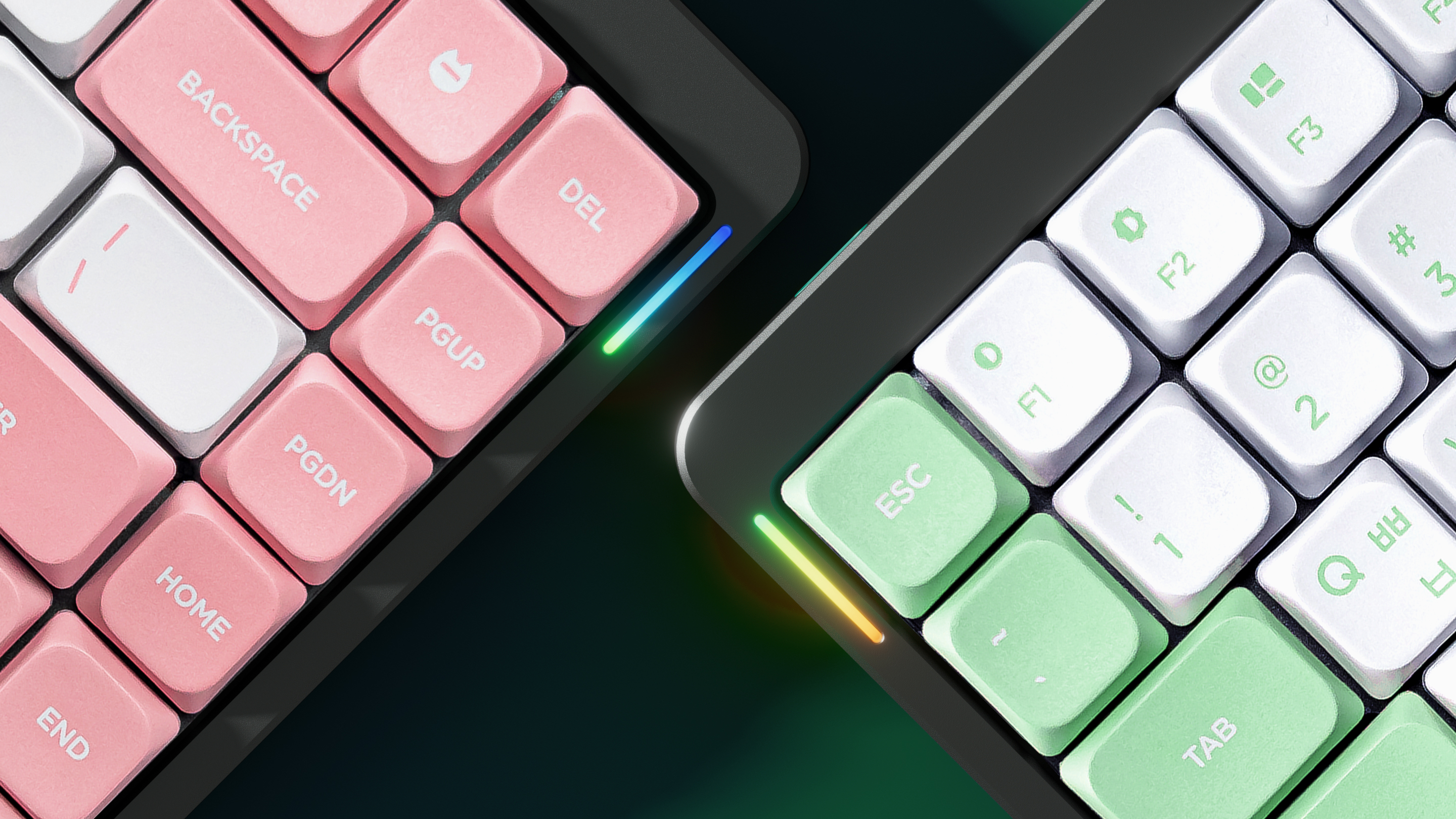 [NUPHY] AIR75 기계식 키보드 핑크 & 민트 리미티드 에디션