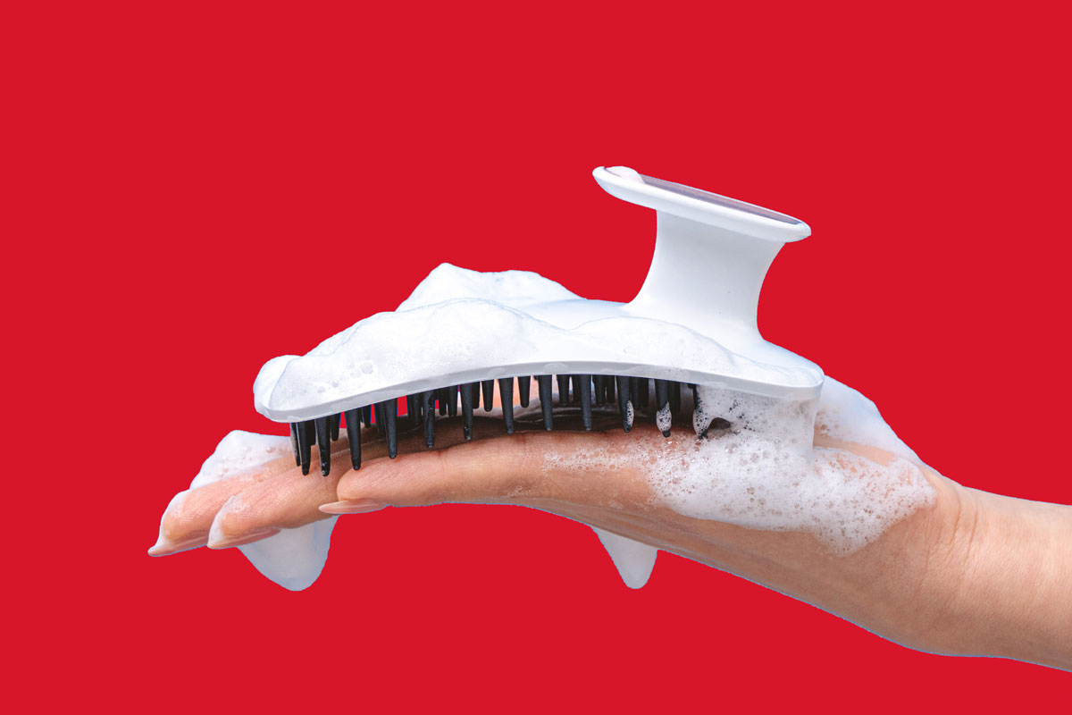 세상에서 가장 쉬운 저자극 딥클렌징 두피케어! 스칼프본 샴푸브러쉬