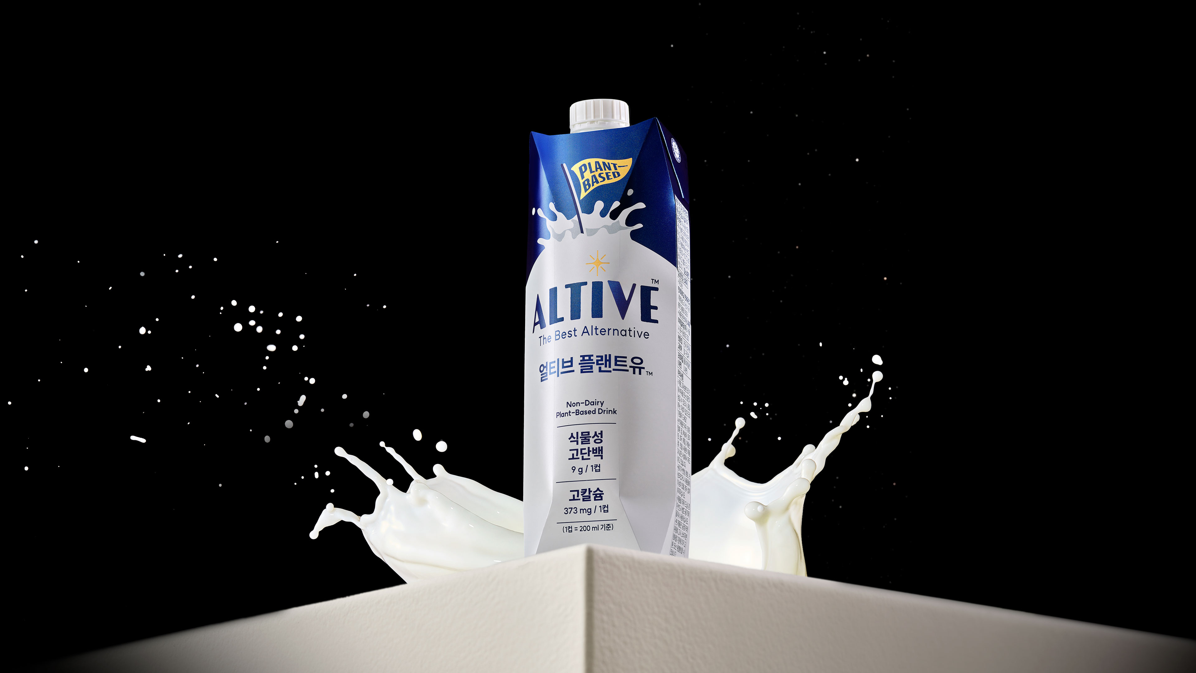 [CJ第一制糖] 前所未有，鲜美高蛋白高钙100%植物饮品