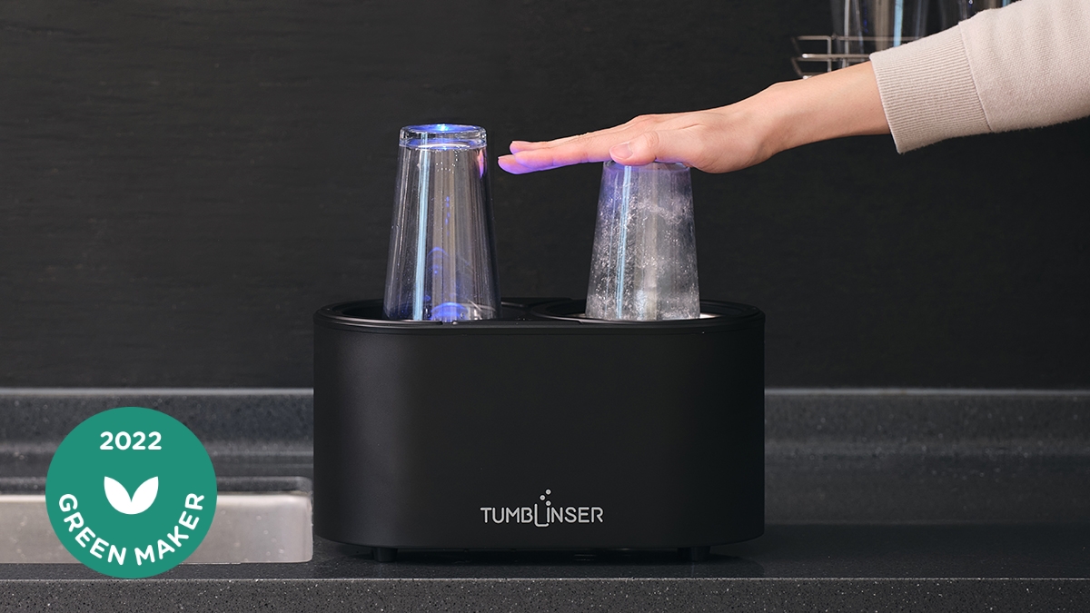 [Say No to Disposable Cups!] One-Handed Tumbler Cleaner & Sterilizer