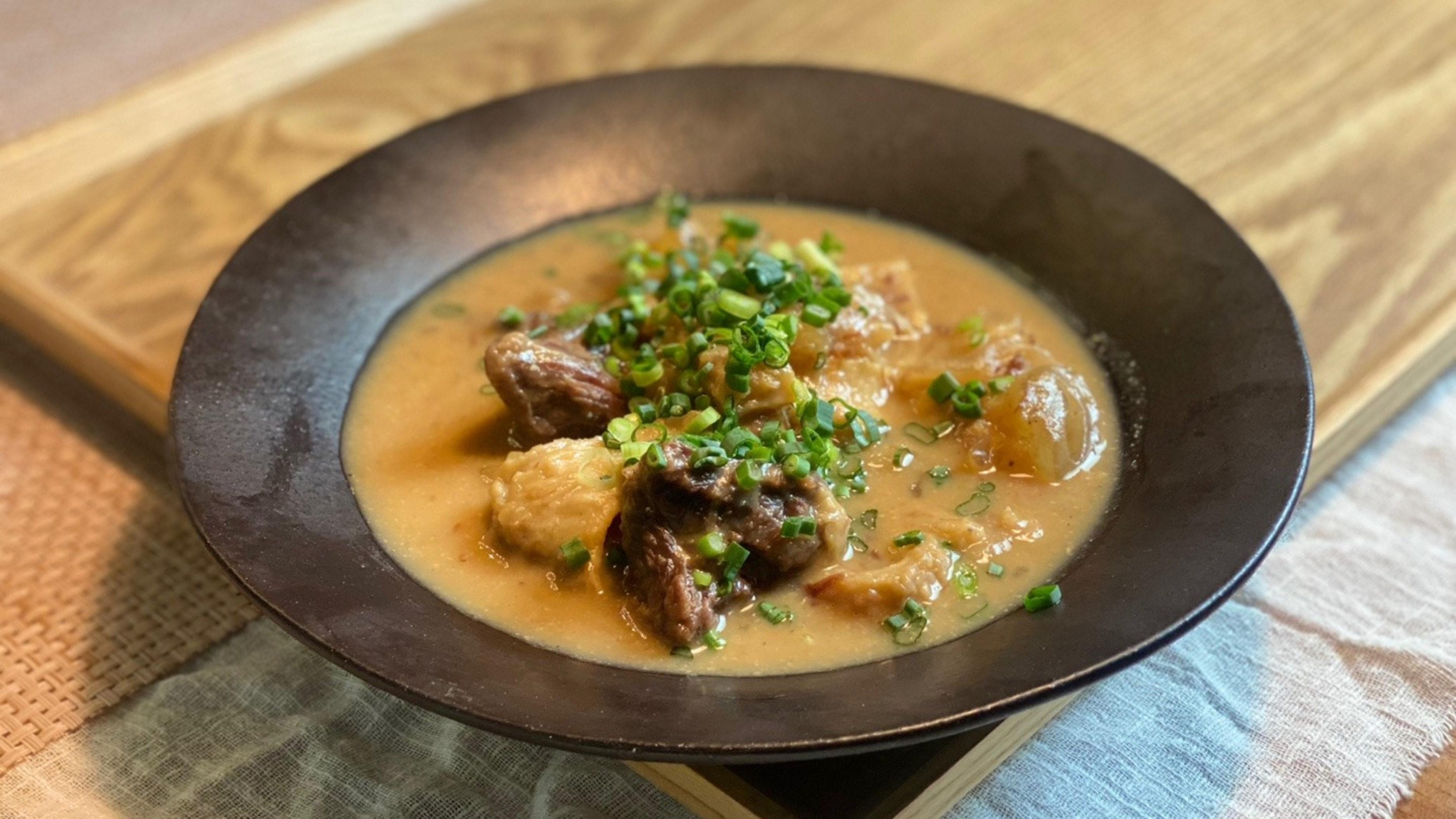 [스지된장조림] 일본에서 먹었던 입에 넣으면 사라지는 도테야끼