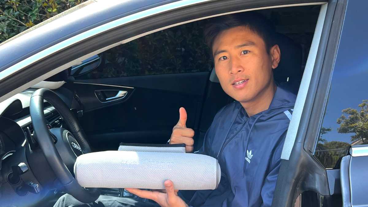 この夏、腰と腰椎をしっかりサポートするフィット感抜群の腰椎クッション ヒップクールメッシュ！