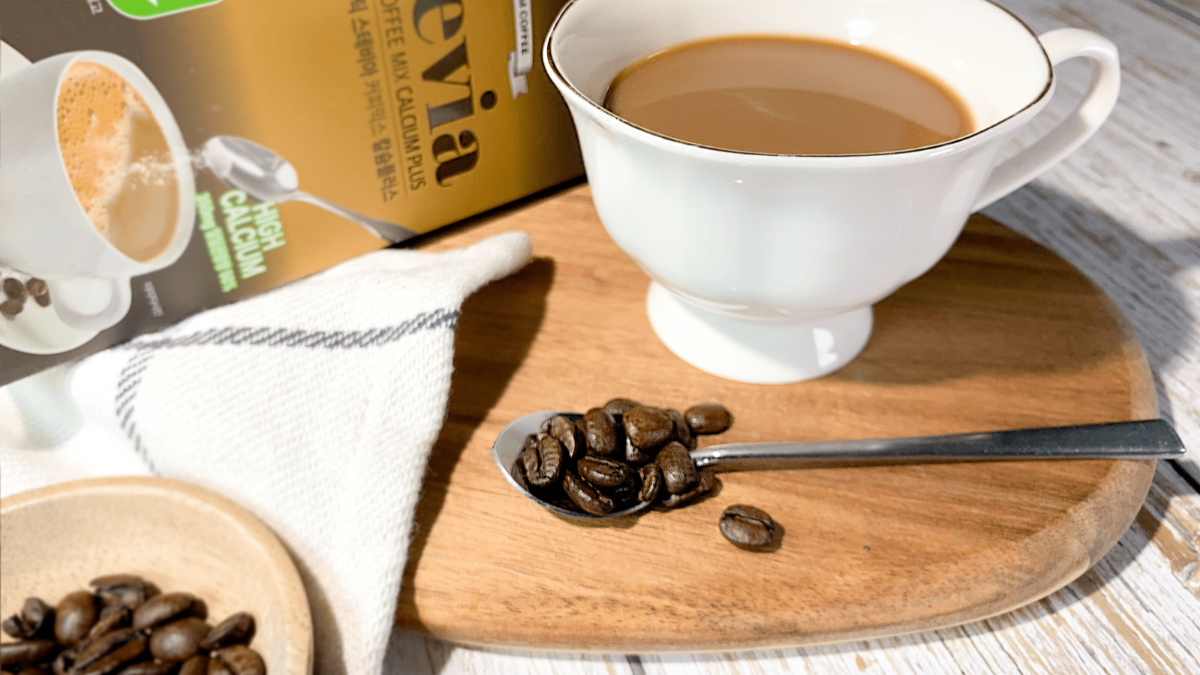 [커피의 역사를 새로쓰다] 당 걱정없는! 고칼슘 단백질 프리바이오틱 커피