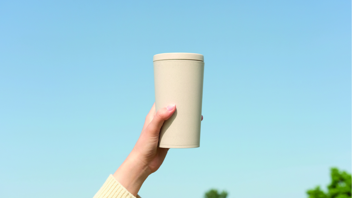 リサイクル可能な本格リユーザブルタンブラー、木製アップサイクル無毒ソダムタンブラー