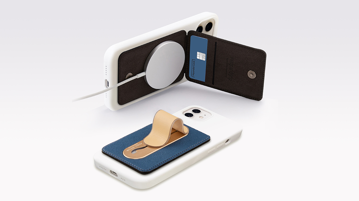 무선충전+카드수납+그립 한 번에, 카드지갑 분리없이 전기종 무선충전가능