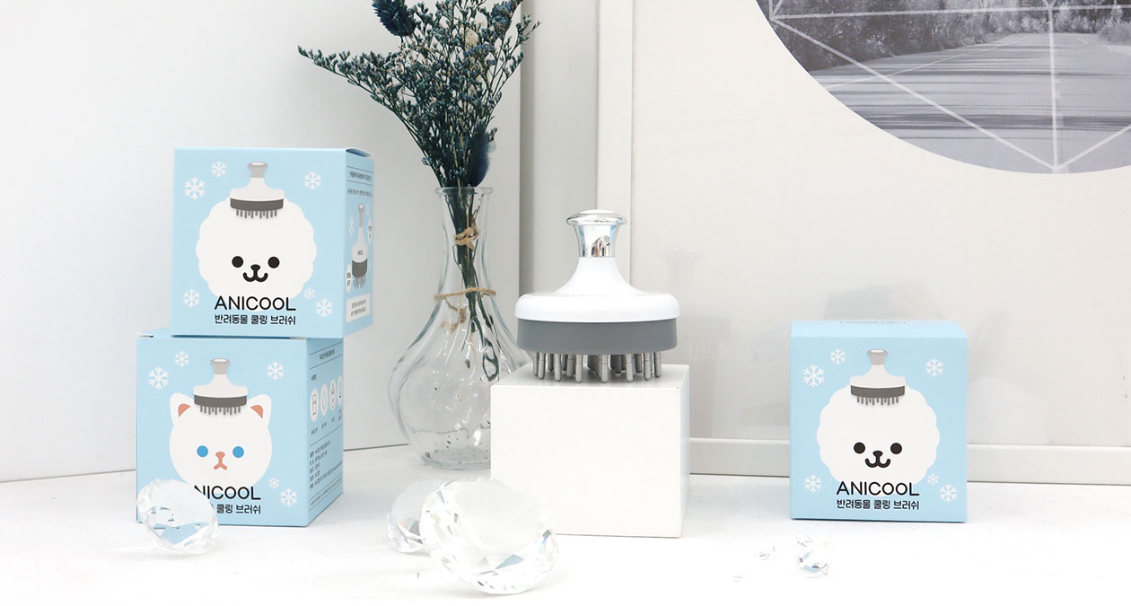 [Pet Heat Relief] Double the cool and brushing power with 'Anicool'