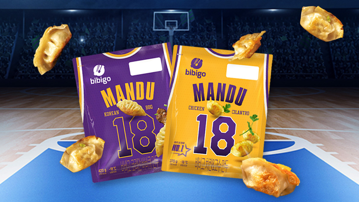 [최초공개] LA레이커스X비비고 만두! 초특급 한정판 굿즈까지