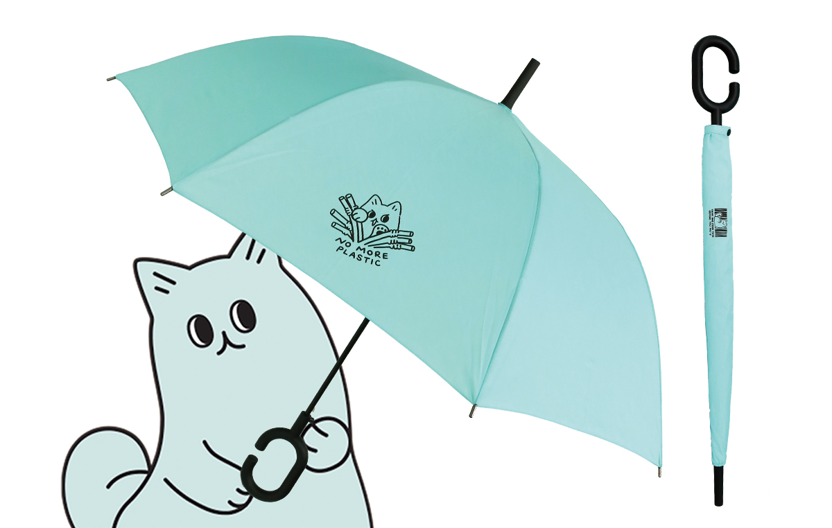 喵星人铲屎官集合！环保又可爱的善良伞来啦！