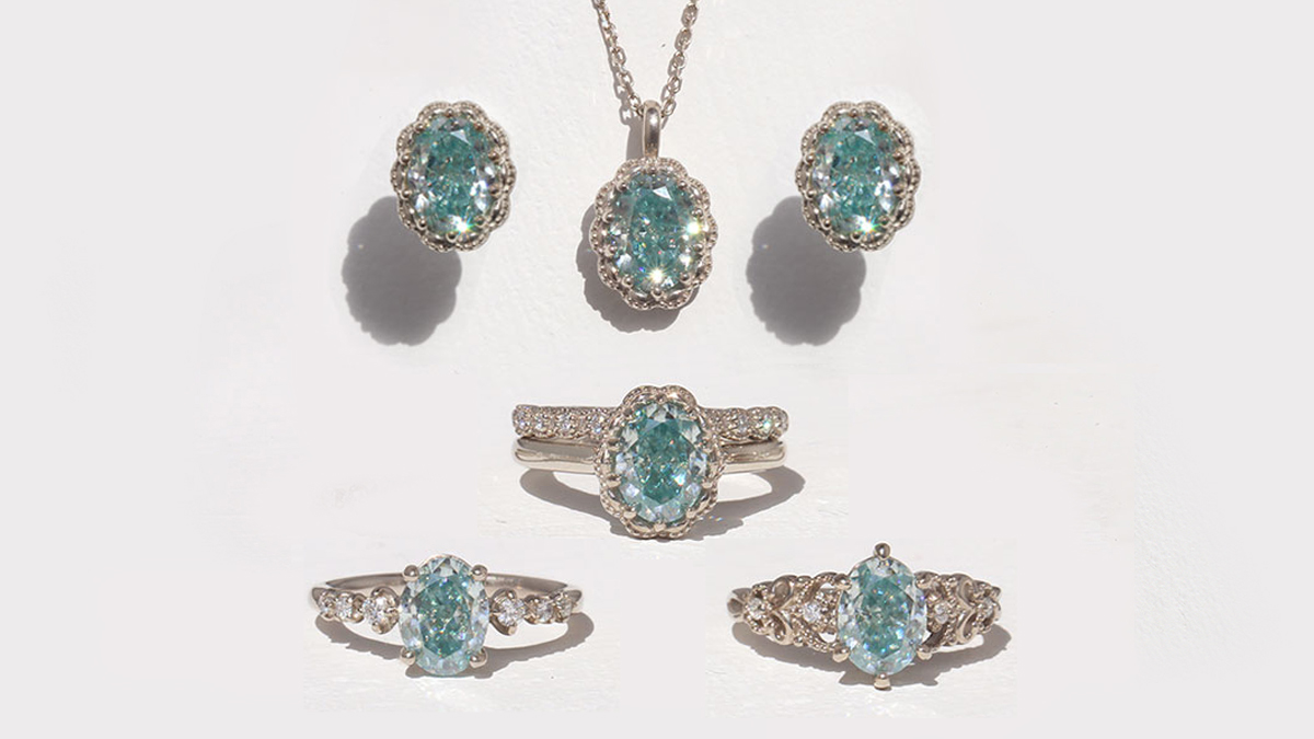 介绍MadeY的青绿调模拟宝石——Ocean Dream蓝色莫桑石