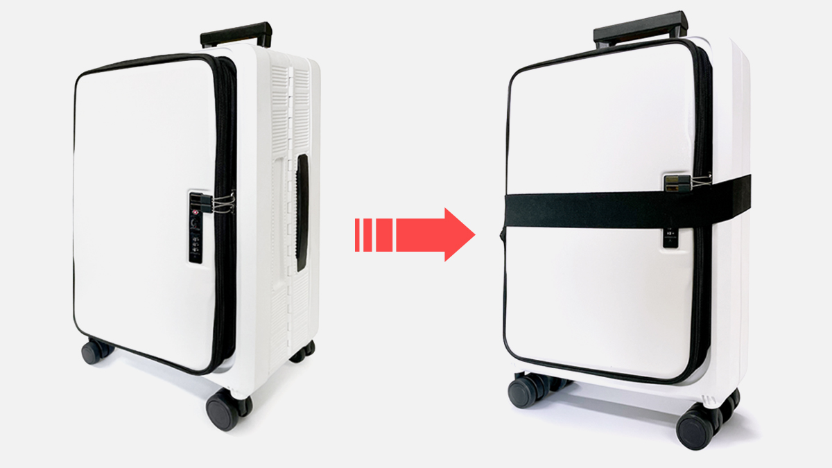 [Slim Carrier] Foldable Luggage Shrinking by 10cm in Width