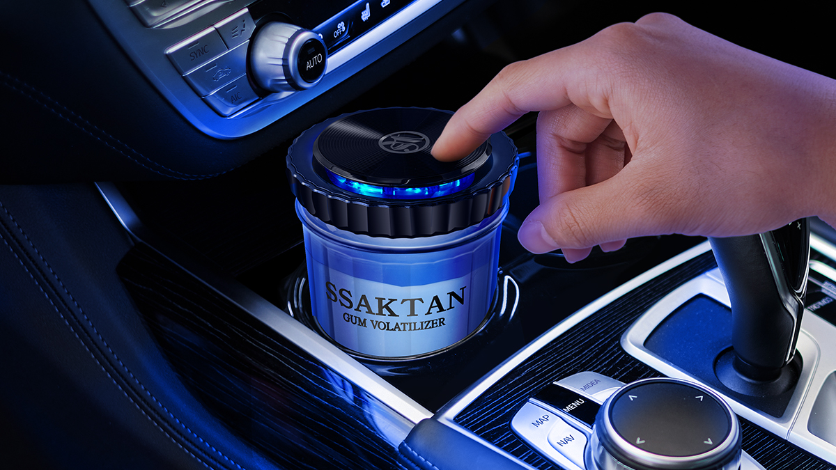 99.9% Antibacterial Saktan Auto Air Freshener & Deodorizer!