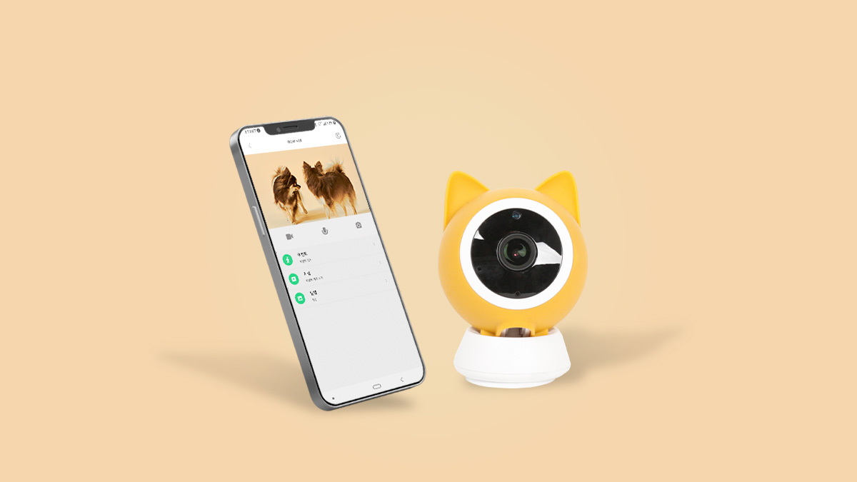 [宠物专用CCTV] 无月费，安全护航的智能“佩佩TV”