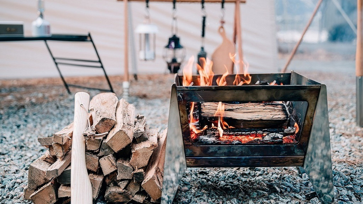 烧烤与篝火，双重享受！