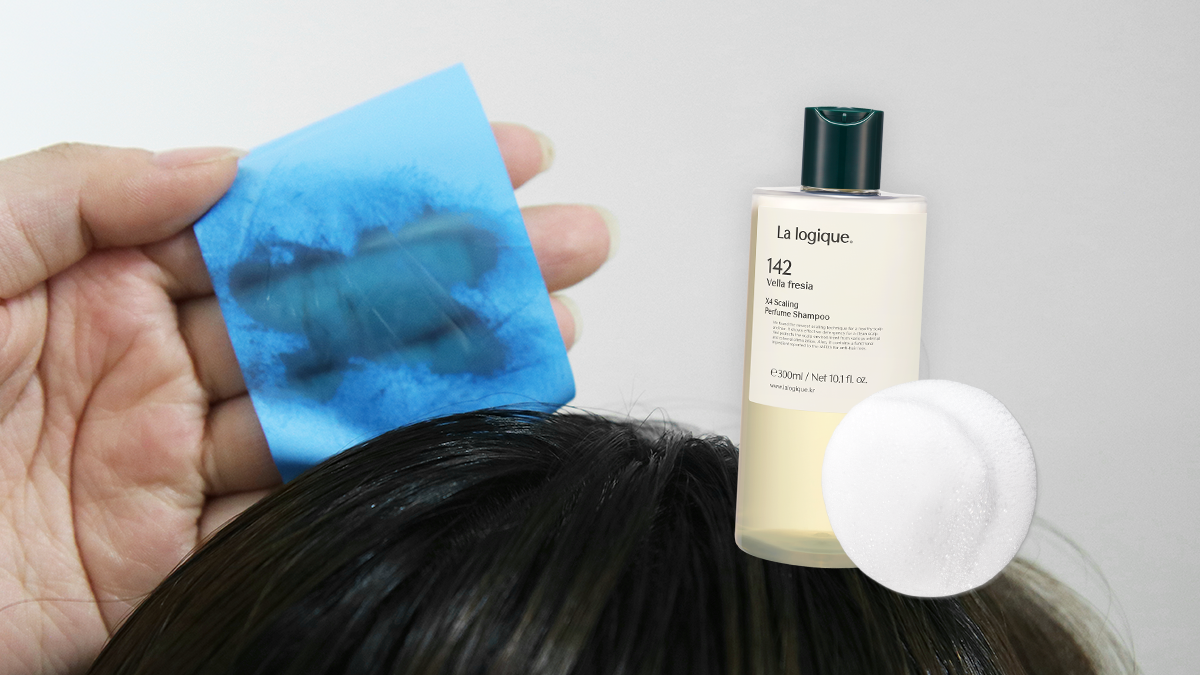 유분기개선 91.4% 두피산유국집중! 2일간 그냥 둬도 안떡지는 두피완성