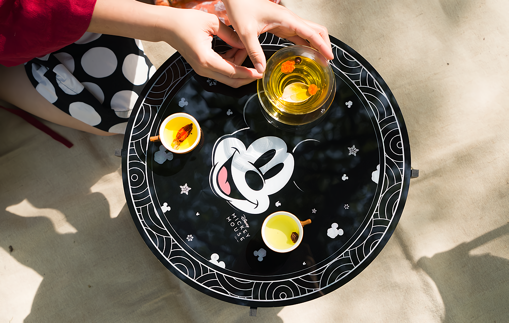 Charming Disney Characters in the Lamina Mother-of-Pearl Design Sobahn Special Edition