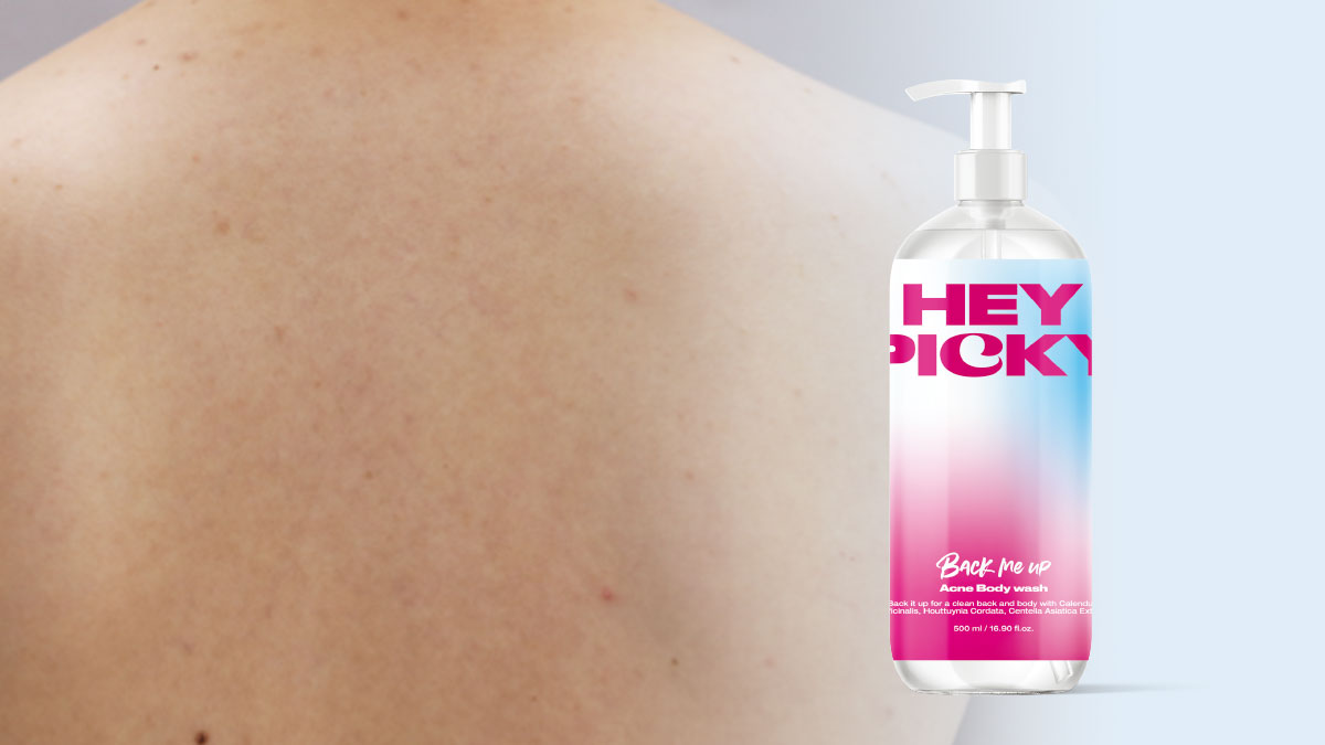 背中のニキビ、もう気にならない。ニキビケア機能のボディウォッシュで夏の準備完了！
