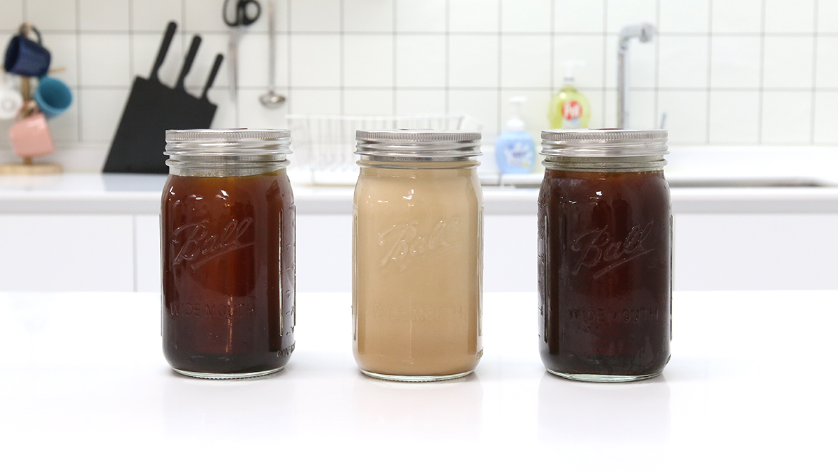 [ホームカフェ定番]紅茶コールドブリューコーヒー＆ミルクティーの作り方