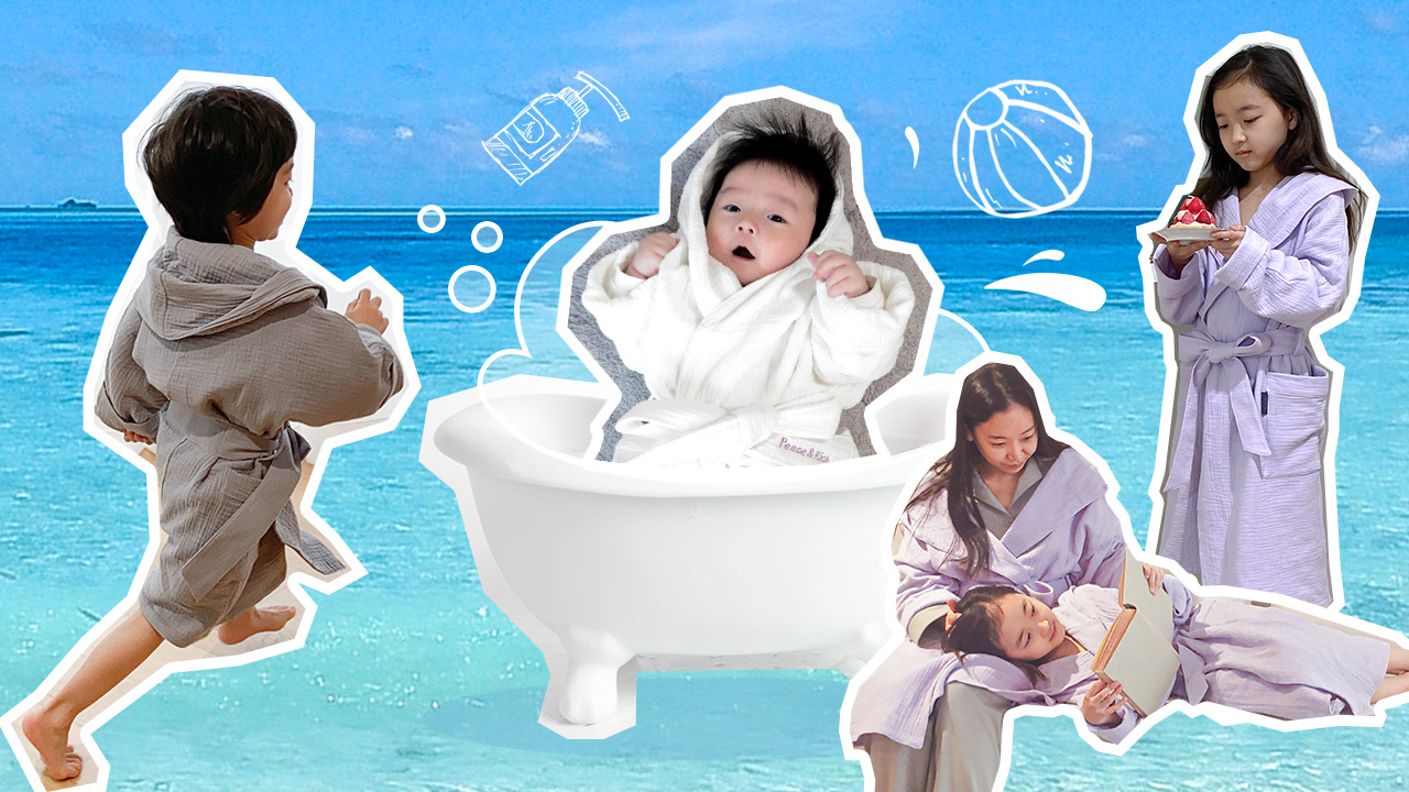 가운매니아의 강추템! [4중거즈후드가운] 더이상 세탁 후 실망하지 마세요