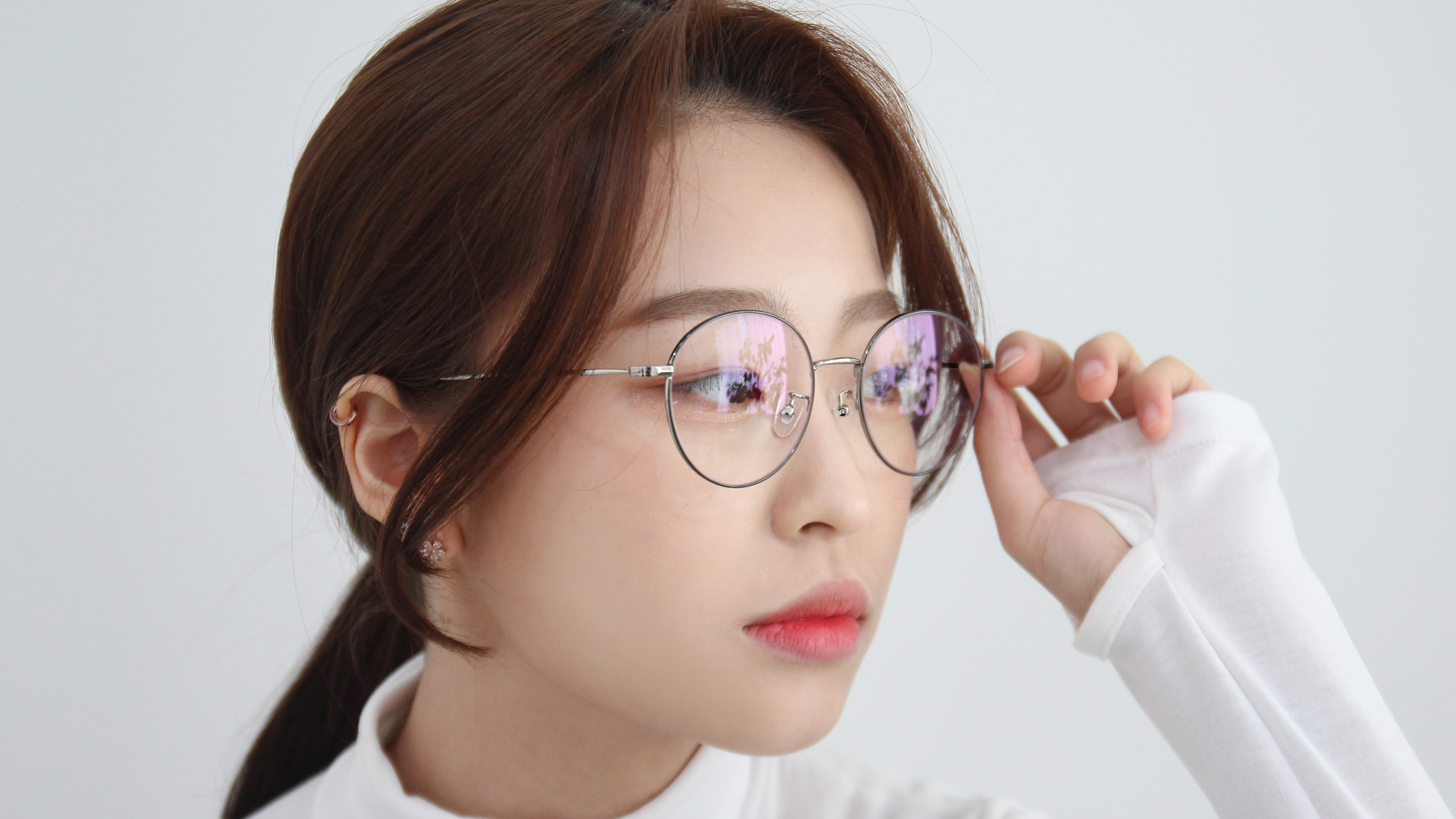 [3-in-1 Eye Protection] Ultra-light 16g Beta Titanium Glasses with Lenses