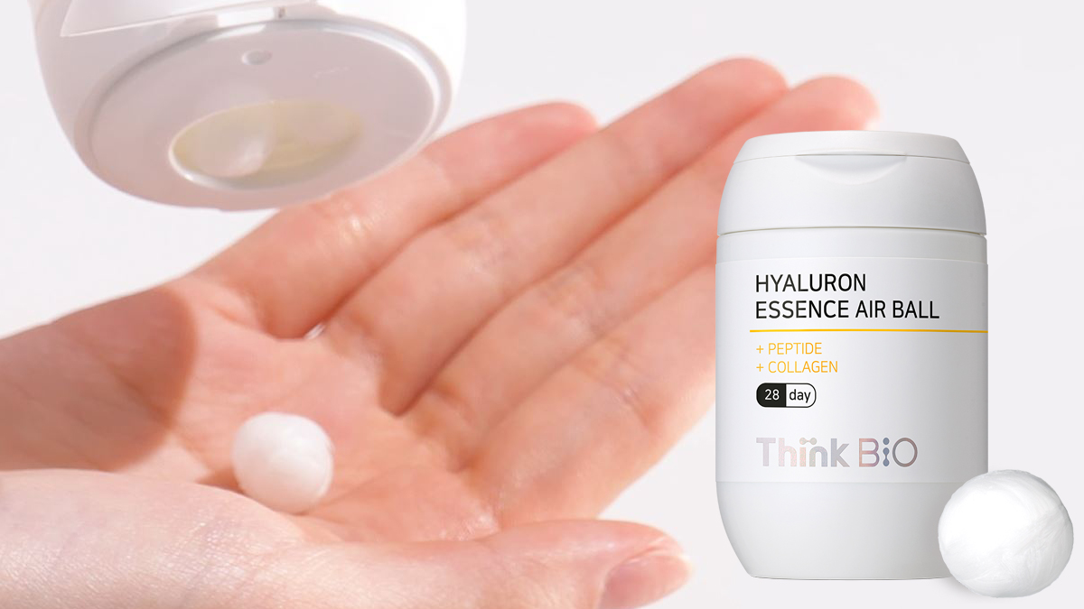 히알루론산 세럼 1병을 한알에 농축! 단 한알이면 완성되는 광채 탄력피부