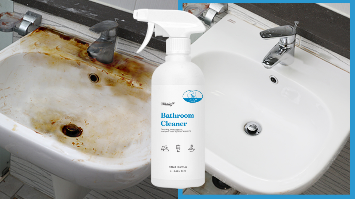 Zero harmful chemicals! Just spray on mold grime and water stains for a spotless clean!