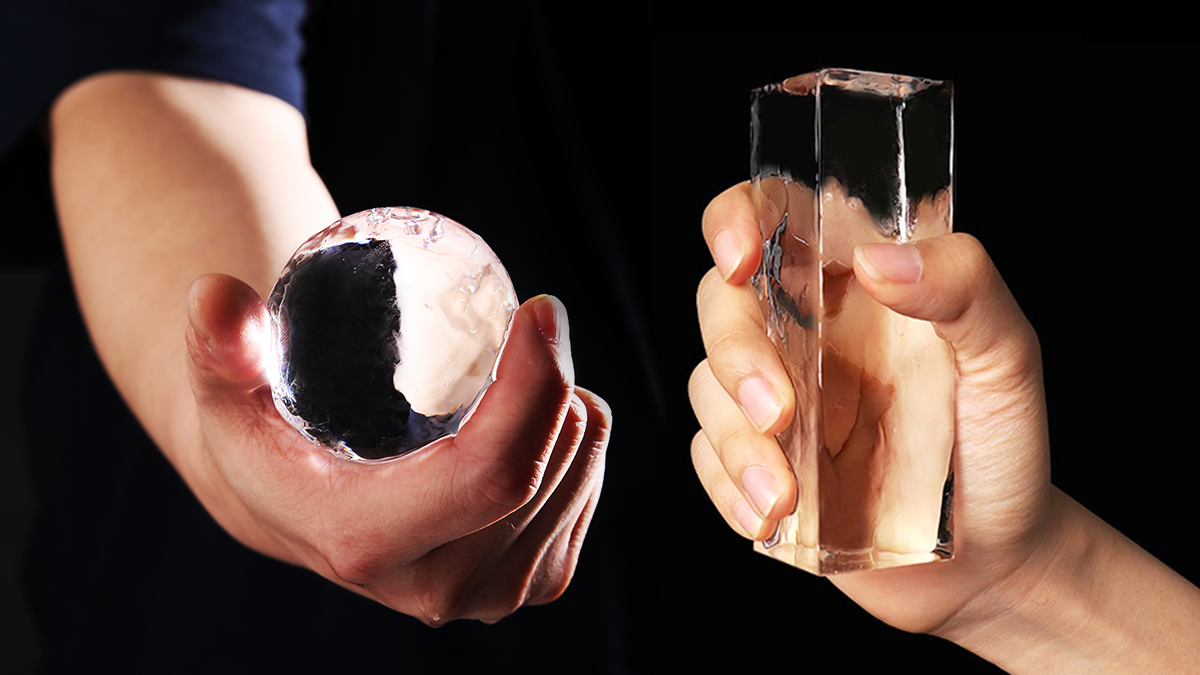 [홈바&홈술 필수템]카빙 없이 쉽게 즐기세요! 녹지 않는 얼음 쥬얼아이스