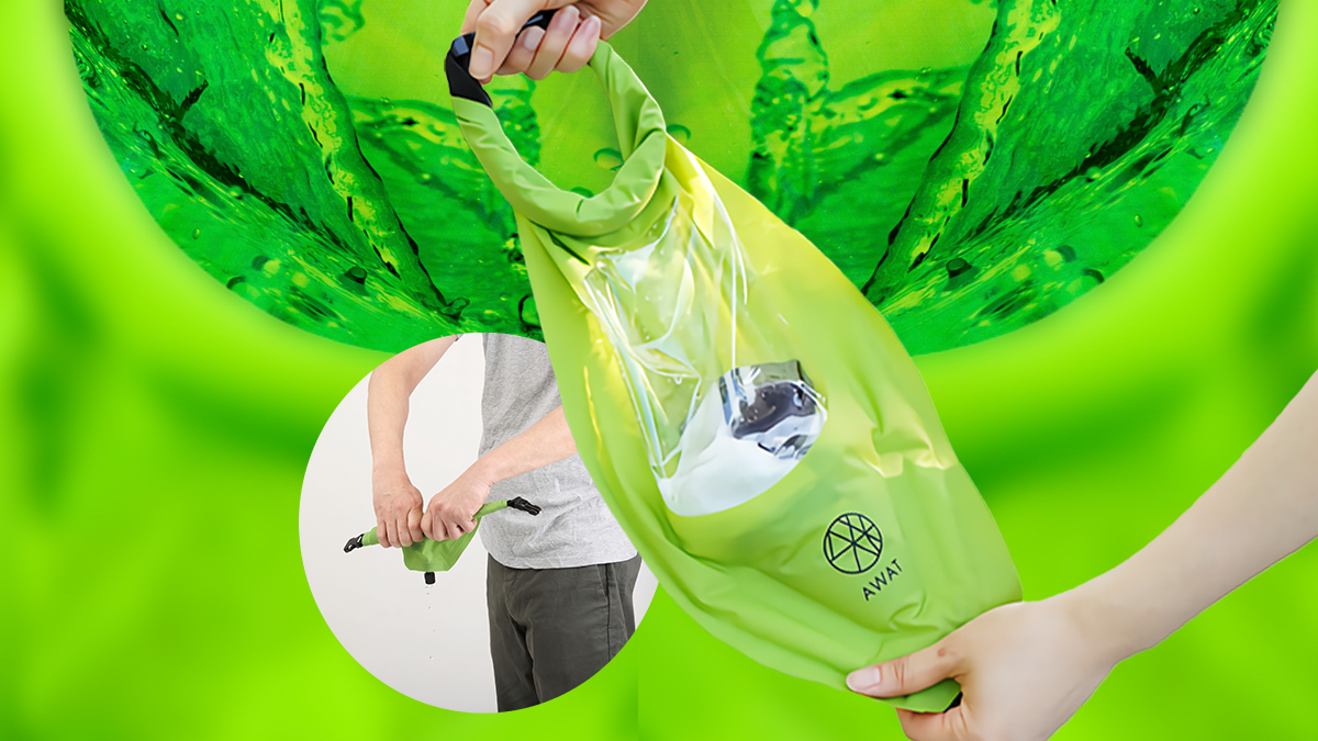 [전원 No 휴대가 컴팩트] 흔들기만 하면 세탁이 된다고? 정말!?