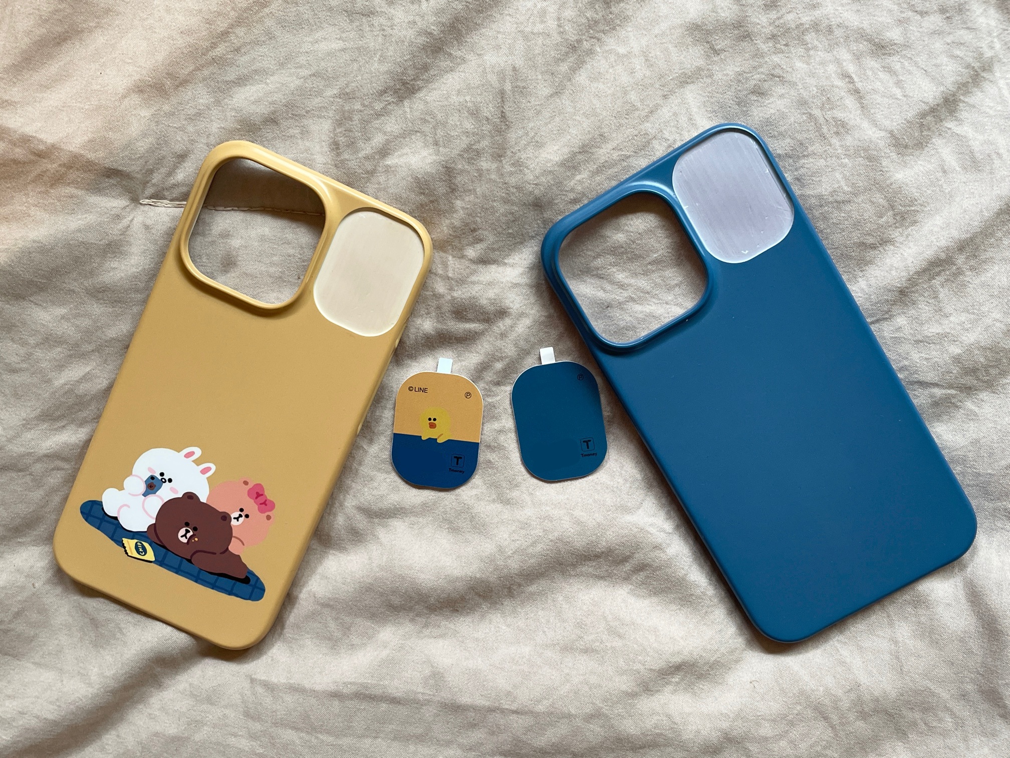 专为iPhone设计的更小巧T-money贴纸卡与保护壳