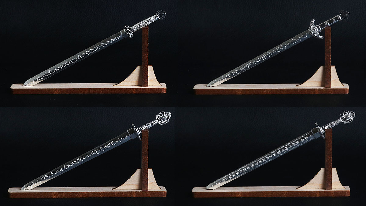 [Limited 2022 Edition] Six Miniature Signed Sainchamsagum Swords
