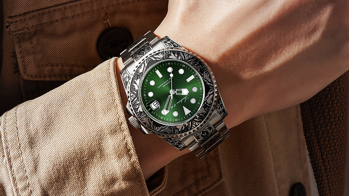 [한정수량] 롤렉스 출신 워치메이커가 만든 인그레이빙 워치 l 20만원대