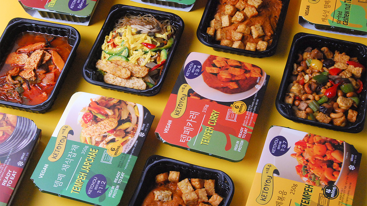 TEMPEH(템페)?!단백질끝판왕 비건식단 4종! 고기보다 맛있는 간편식