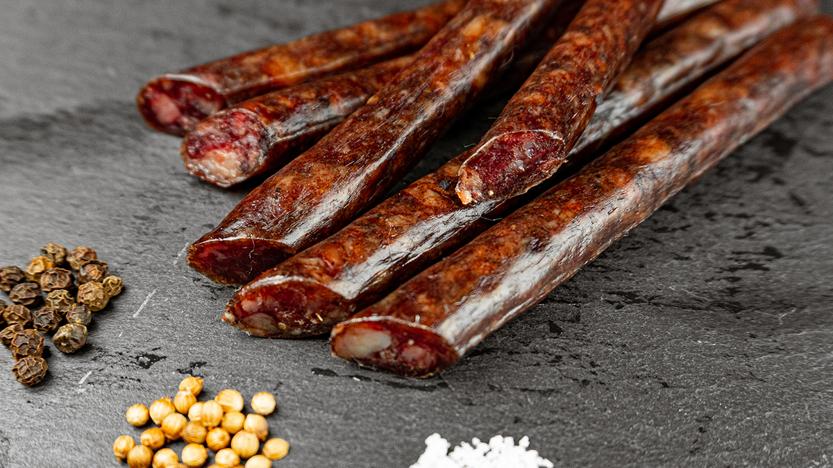 [와디즈 육포] 200시간 자연건조! 육즙가득한 남아공 전통 소시지