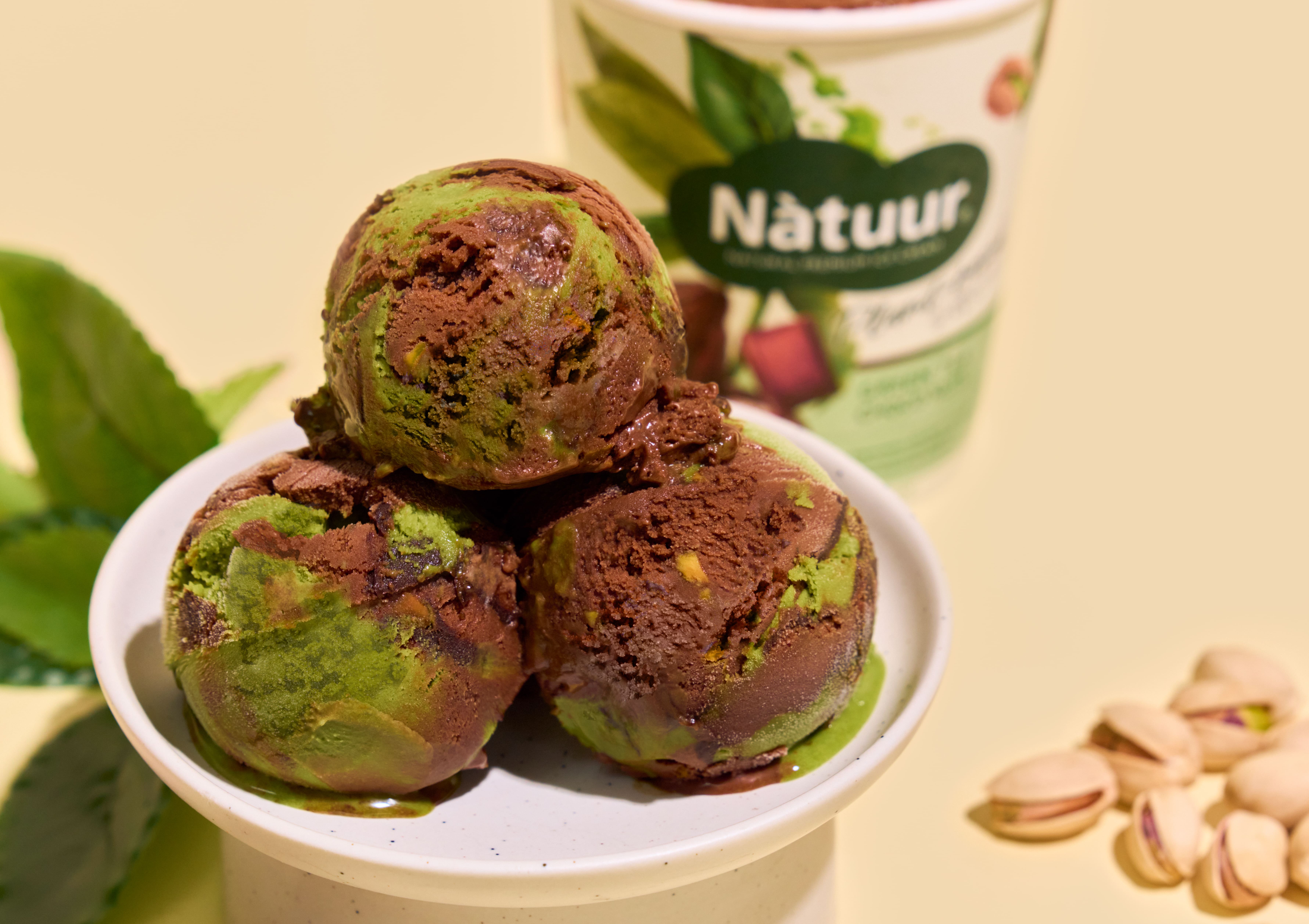 [Natuur] ナチュラルの象徴、抹茶×チョコが織りなすヴィーガンアイス！