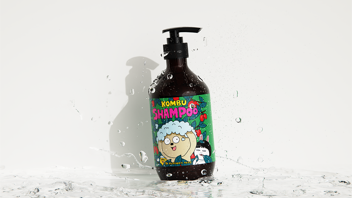 The ultimate scalp care!! Be My Friend x Hojo Kombu Shampoo!!