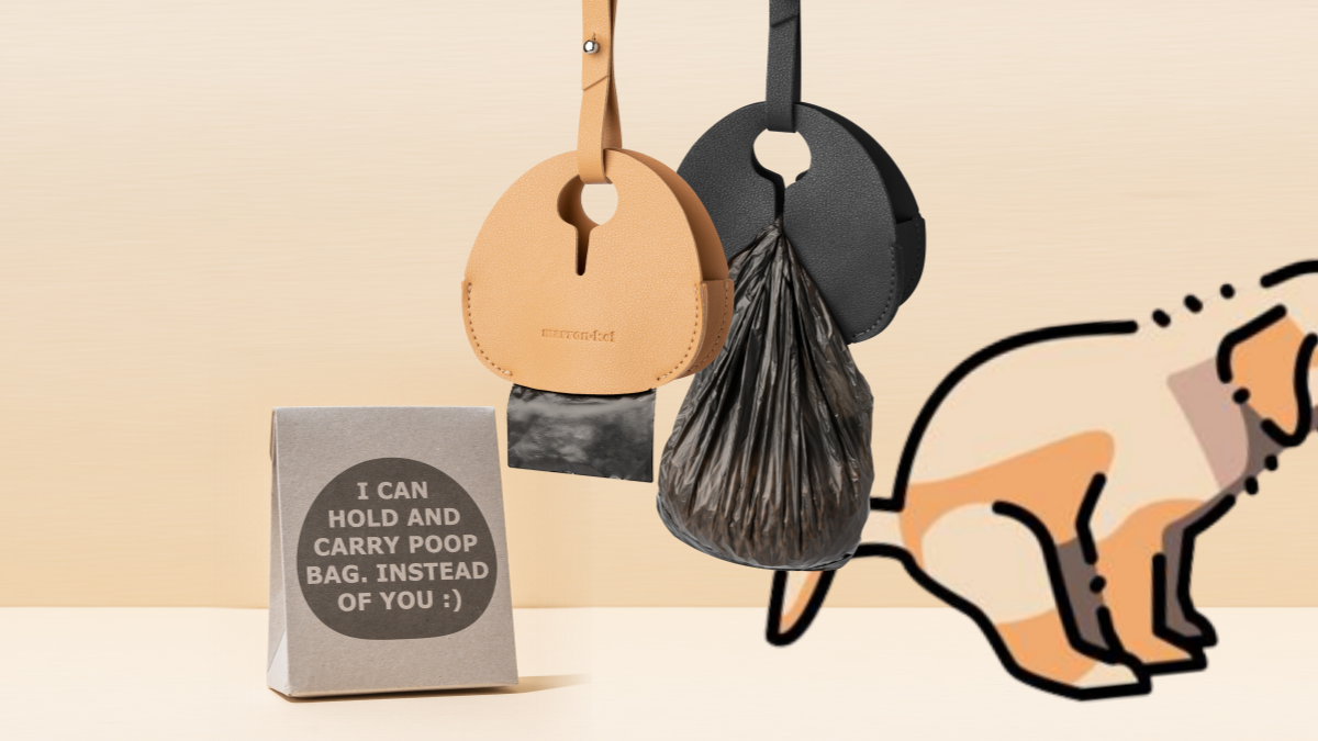 [Poop Bag Holder]再也不想抓着那脏兮兮的X袋子了！