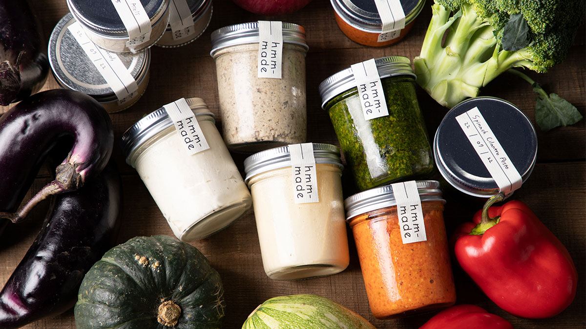 [线下美食] 用丑蔬菜制成的5款酱料，打造专属居家餐厅！