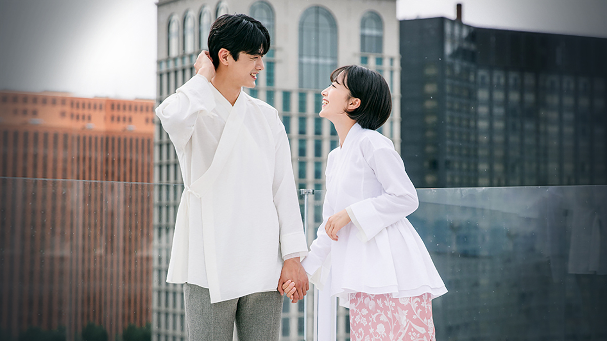 城市里的传统之美，现代经典风格【褶皱短袄ㅣ赵慧韩服】