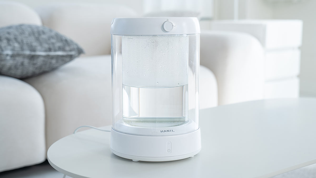 [58년 가전명가 한일] 투명하게 다보이는 저소음 <한일 가열식 가습기>