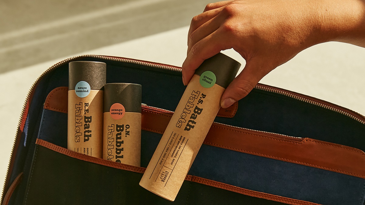 沐浴球别剪断！旅行出差轻松携带，TPO沐浴球随时享受