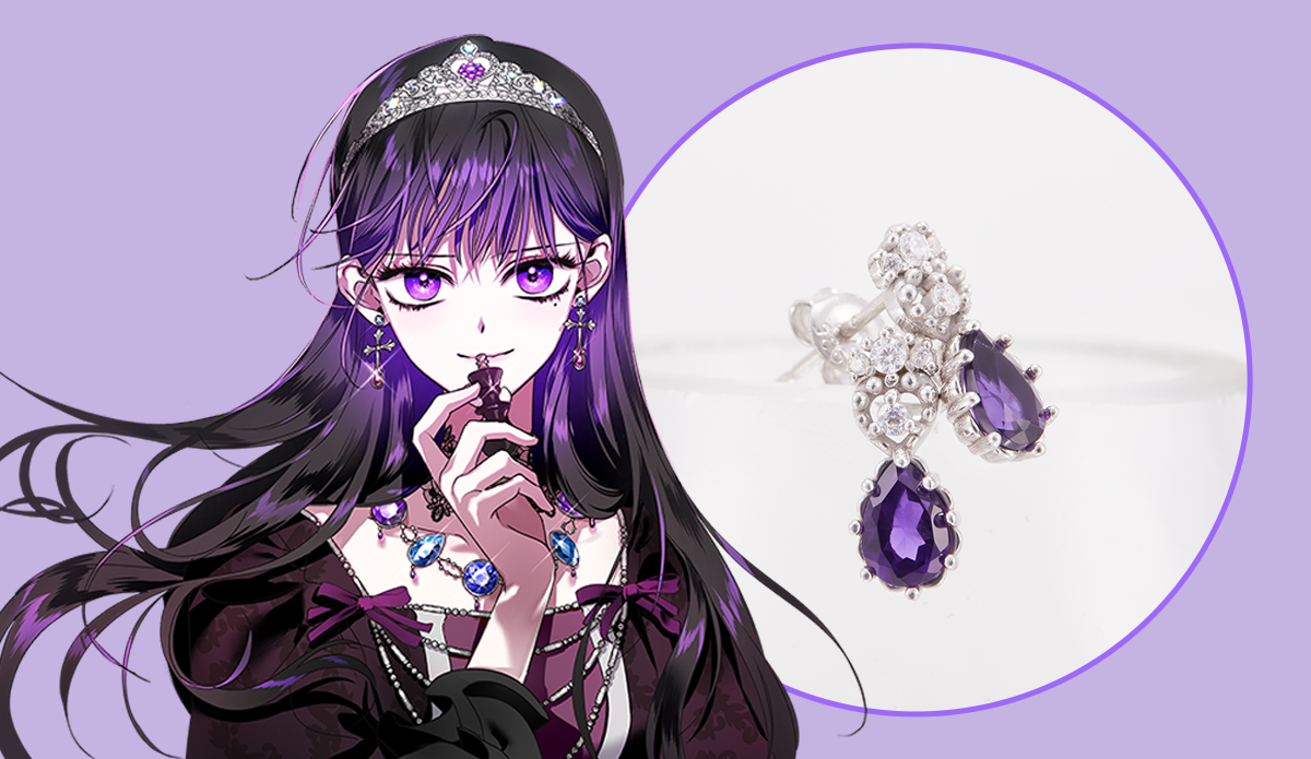 Naver Webtoon《只想做你一天》普西克与美狄亚珠宝系列