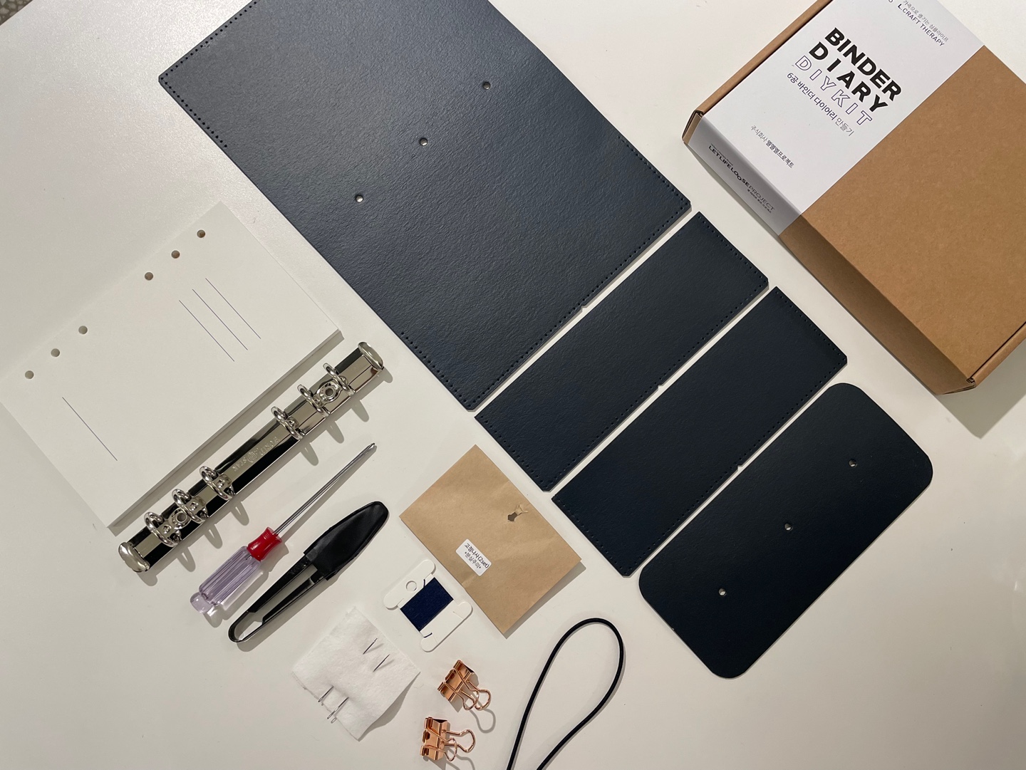 Eco-Friendly DIY Diary Kit for Your Focused Moments