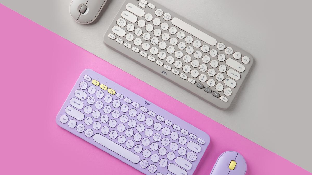 국민 키보드 마우스 로지텍 K380&PEBBLE M350 신규 색상 런칭